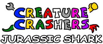Creature Crashers - Jurassic Shark Deck logo