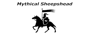 Mythical Sheepshead, blue deck logo