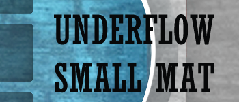 Underflow mat logo