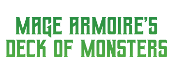 Mage Armoire's Deck of Monsters logo