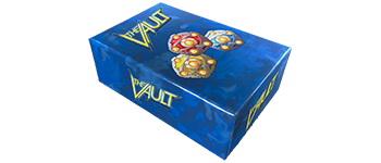 The Vault Small Box - Ascension Blue logo