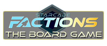 Starcade FACTIONS - The Board Game logo