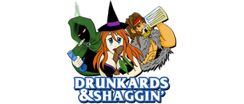 Drunkards and Shaggin' Poker Cards logo