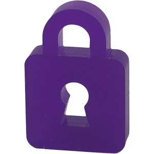 Padlock, Locked, Purple Thumbnail