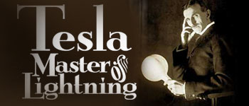 Tesla - Master of Lightning logo