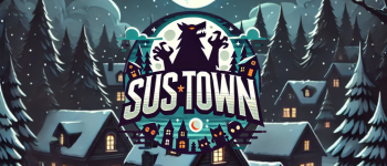 Sus Town - The Kid-Friendly Discussion Game logo