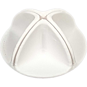 Card Connector, 90-degree, White Thumbnail