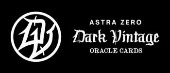 Astra Zero - Dark Vintage Oracle deck ( 18+) logo