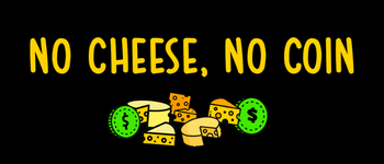 No Cheese, No Coin logo