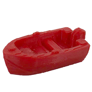 Motor Boat, Red Thumbnail