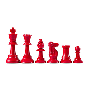 Chess Set, Half, Red Thumbnail