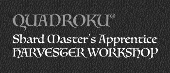 Shard Master's Apprentice: HARVESTER WORKSHOP (1 Player) logo