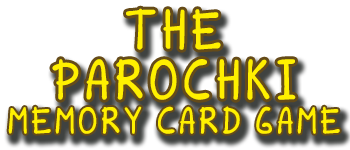 "The Parochki" Memory Card Game logo