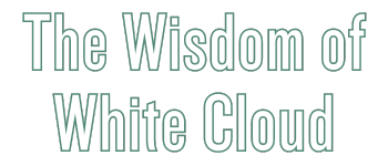 The Wisdom of White Cloud logo