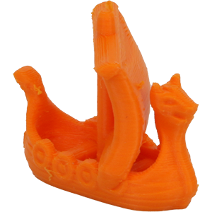 Ship, Sea, Viking, Longboat, Orange Thumbnail