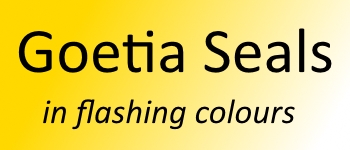Goetia Seals (in flashing colours) logo