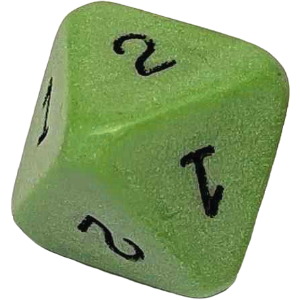 D8 1-4, Green Thumbnail