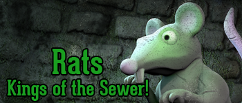 Rats, Kings of the Sewers! logo