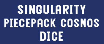 Singularity Piecepack 3 - Cosmos Dice logo