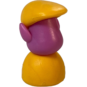 Flat Cap, Yellow, Purple Thumbnail