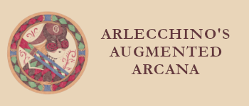 Arlecchino's Augmented Arcana logo