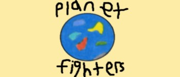 Planet Fighters Mat/pad logo