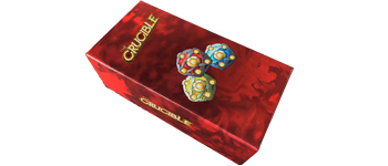 The Crucible Big Box - Archon Red logo