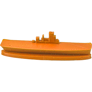 Ship, Modern, Aircraft Carrier, Orange Thumbnail