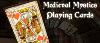 Medieval Mystics Playing Cards logo
