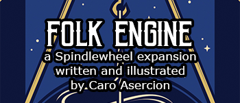Spindlewheel Expansion: Folk Engine logo