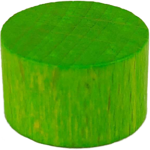 Disc, 17mm x 10mm, Green Thumbnail