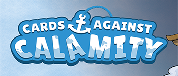 Cards Against Calamity (Serious Play Gold Medal Version) logo