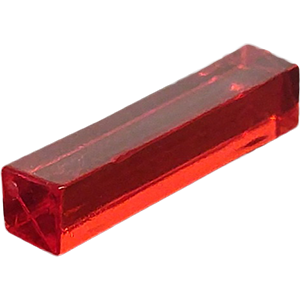 Stick, Acrylic, Transparent, Red Thumbnail