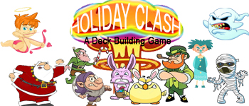 HOLIDAY CLASH: Expansion 1 logo