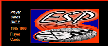 ESP Basketball Player Cards 1965-66 logo