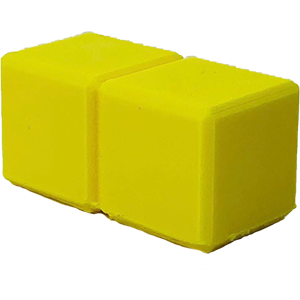 Block 1x2, Yellow Thumbnail