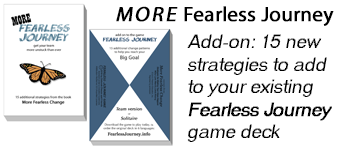 MORE Fearless Journey cards logo