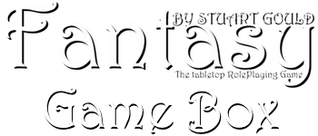 Fantasy: The Tabletop RolePlaying Game - Game Box logo