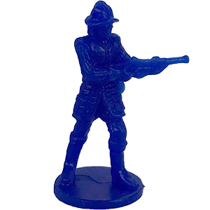 Colonial Soldier, Blue Thumbnail