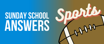 Sunday School Answers - The Sports Booster Pack logo