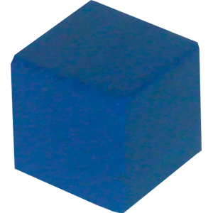 Cube, 10mm, Blue Thumbnail