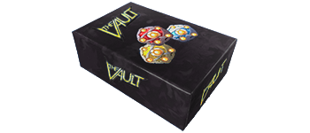 The Vault Small Box - Mutation Black logo