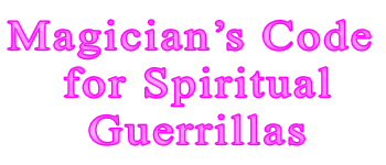 Magician’s Code for Spiritual Guerrillas logo