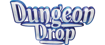 Dungeon Drop Game Mat logo