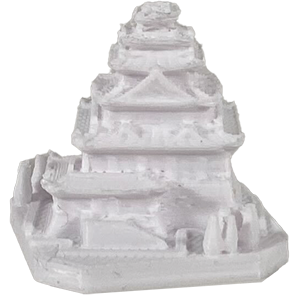 Donjon Pagoda, White Thumbnail