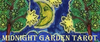 Midnight Garden Tarot poker size logo