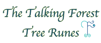 The Talking Forest Tree Runes logo