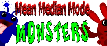 Mean Median Mode Monsters logo
