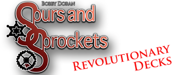 Spurs and Sprockets, Revolutionary Decks logo