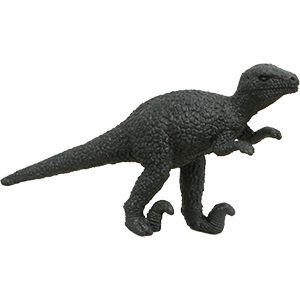 Dinosaur, Velociraptor, Grey Thumbnail